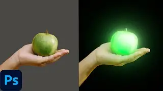 Эффект свечения в Adobe Photoshop#AkmalAliboev #Урок #AdobePhotoshop