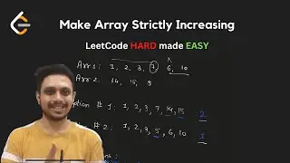 1187. Make Array Strictly Increasing | Recursion | LeetCode Daily Challenge