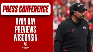 Ryan Day, Buckeyes press conference to preview Wisconsin | Ohio State football