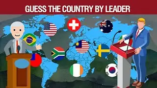 Name the Country by Leader Quiz