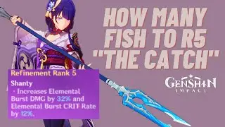 R5 "The Catch" Quick Maths: Fish Calculations | Best F2P 4-Star Weapon | Genshin Impact 2.1