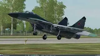 DCS: Миг-29А Посадка 1812  254  1.7