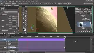 Animating 3D Layers in Photoshop CS6