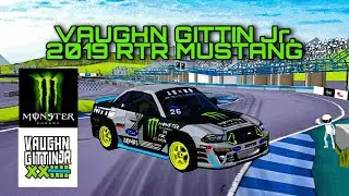 FR Legends | Detailed Vaughn Gittin Jr. 2019 RTR Mustang Livery