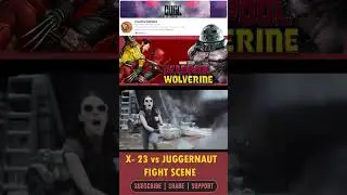 x - 23 Vs Juggernaut | Viral Clips #cameo #marvel #virlashort #marveledits