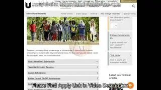 Teesside University: Several Scholarship Programs for International Students in UK 2024–25