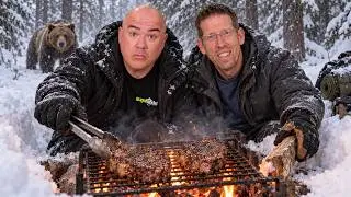 Outdoor Boys SCHOOLS me on surviving winter in ALASKA!
