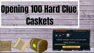 (RS3) Loot From 100 Hard Clues--- BANK WAS MADE!