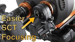 Celestron Motorized Focuser: Easier SCT Focusing on Shaky Mounts