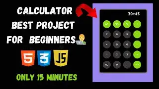 How To Make Calulator Using Html Css & Js . Calculator  project kese Banaye  Html CSS  Se #htmlcss