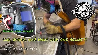 Best view welding and grinding helmet! Vevor Welding helmet review 