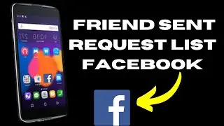 How To See Sent Friend Requests On Facebook 2024 | Facebook Friend Sent Request List