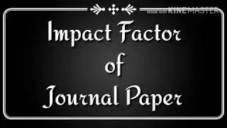 How to find Research Paper with Impact Factor