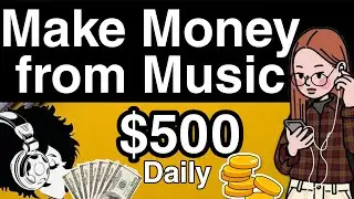 Make Money from MUSIC STREAMS | Spotify Playlist how to make money