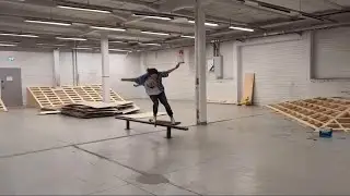 BS #feeble to #fakie Skateboarding Trick [SLOW MOTION]