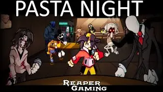 Friday Night Funkin' - Pasta Night With Jeff, Gold, And Slenderman