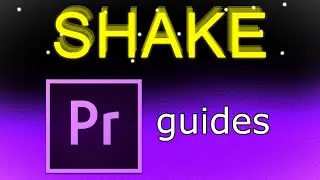 Shake Effect in Adobe Premiere Tutorial
