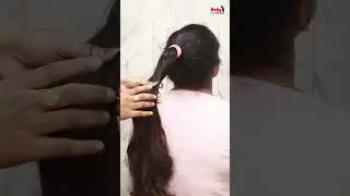 Ponytail hack #hairstyle #hairstyles #longhair #ponytail #1million