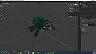 Making a Minecraft Mob in Blender Part 8 - Control Panel