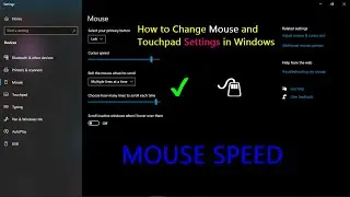 How to Change Mouse and Touchpad Settings in Windows 10 @wwTech