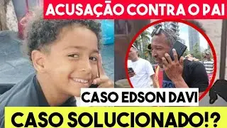 Caso Edson Davi agora! Foi encontrado em praia do RJ ! Pai sofre acusação da delegada!