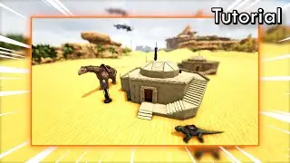 ARK: Adobe Tatooine Desert House / HOW TO BUILD - Star Wars