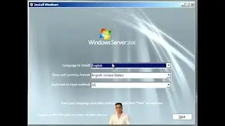 Installation windows server 2008 R2
