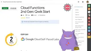 Cloud Functions 2nd Gen: Qwik Start | 