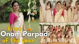 First Onam Parpadi of the Year | Ahaana Krishna | Enchanteur Onam Face Off