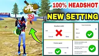 AUTO HEADSHOT | RAISTAR SECRET HEADSHOT SETTING| NEW SETTING FOR AUTO HEADSHOT| FF HEADSHOT SETTING