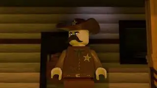 Cowboys in the Wild West - A Lego Inspired Blender Short Film
