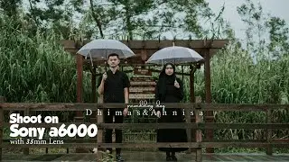 Shoot on Sony a6000 with 35mm Lens for #prewedding day of Dhimas dan Annisa #shorts - Mirrorpicture