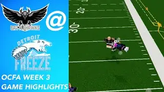 New York Battlehawks @ Detroit Freeze | OCFA Week 3 Highlights (S23)