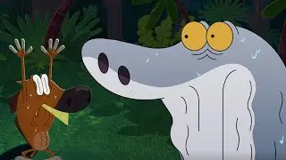 ZIG e SHARKO 🌴 Perdido na selva do mal 😱  Zig e Sharko Brasil | Desenho Animado em português