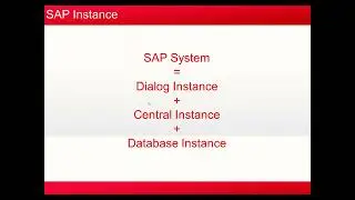 What is an SAP instance?