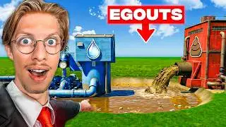 I poisoned my inhabitants by pumping water from the sewers! (to see what happens)