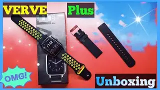Unboxing and review of TAGG VERVE plus smart watch | Shamyak Technicals