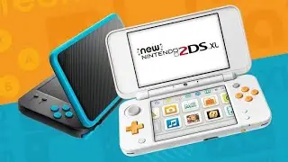 The Nintendo 2DS XL with MarioKart 7 pre-installed.