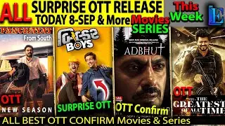 Panchayat New Season OTT Release SEP NEW Hindi Movies Web-Series GOAT NETFLIX, Adbhut, Thangalaan