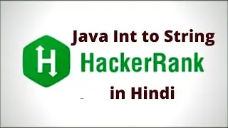 Java Int to String by Hackerrank