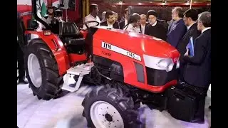 Иранский трактор ITM для рисовых чеков.