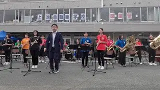 南部中学校 吹奏楽部 マーチ「勇気の旗を掲げて / 雷神」