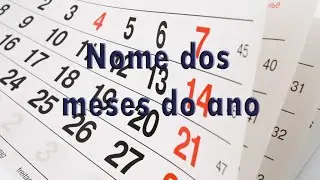 Significado do nome dos meses do Ano