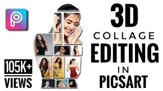 3D collage editing in picsart | Ne style Collage editing in PicsArt 2020