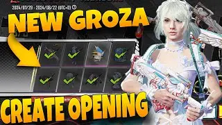 OPEN CASE NEW GROZA | QUANTOS UC VEM GARANTIDO? PUBG MOBILE
