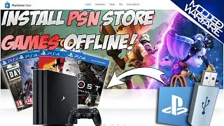 Installing PSN Store Content Offline via USB