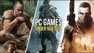 Top 5 🔥🔥INSANE🔥🔥 PC Games Under 5GB Size!!!