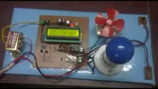 TEMPERATURE CONTROLLED AUTOMATIC LIGHT AND BULB | EMBEDDED SYSTEM PROJECT | IntelTech PROJECTS