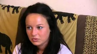 Mouth control on hypnotized girl
