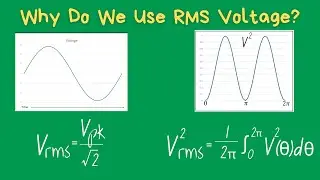 RMS Voltage Explained | How to Use RMS Voltage [AC and DC Circuits]